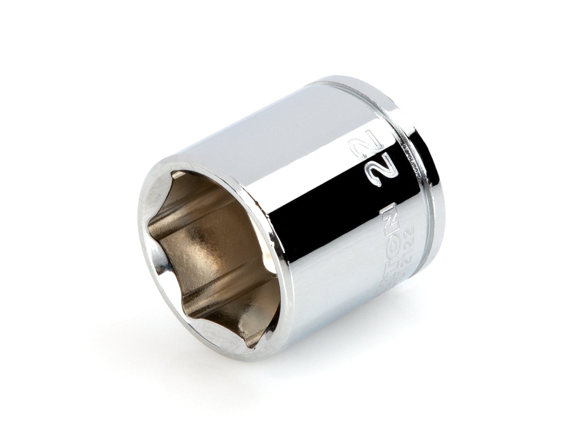 3/8 Inch Drive x 22 mm Shallow 6-Point Socket