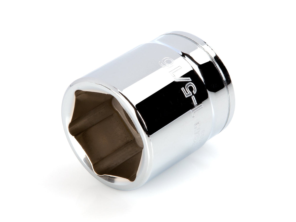 1/2 Inch Drive x 1-5/16 Inch Shallow 6-Point Socket