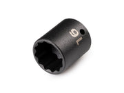 1/4 Inch Drive x 16 mm Shallow 12-Point Impact Socket
