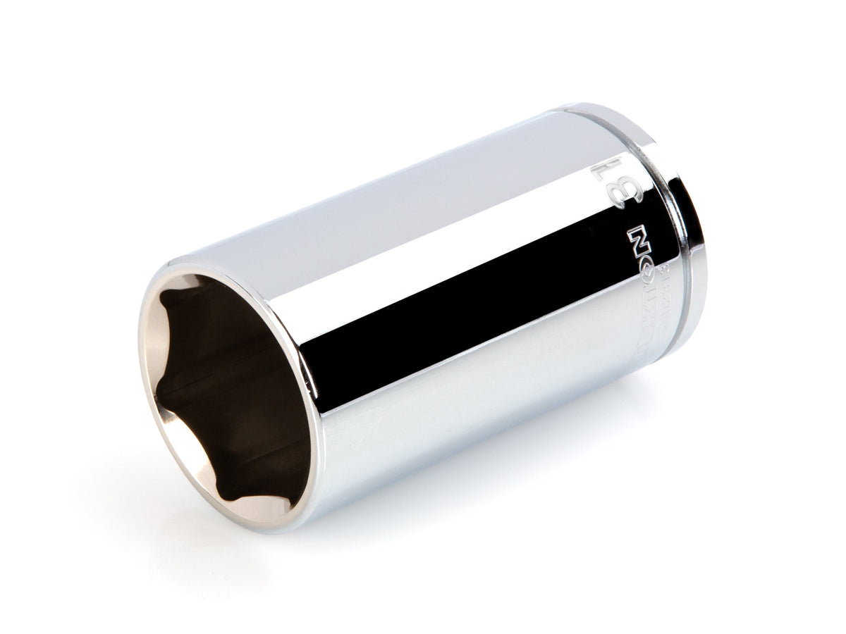 1/2 Inch Drive x 31 mm Deep 6-Point Socket