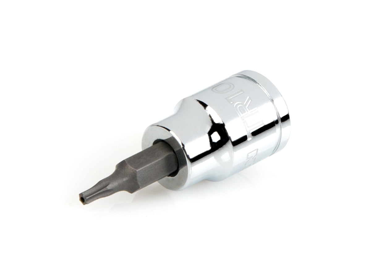 3/8 Inch Drive x TR10 Tamper-Resistant Torx Bit Socket