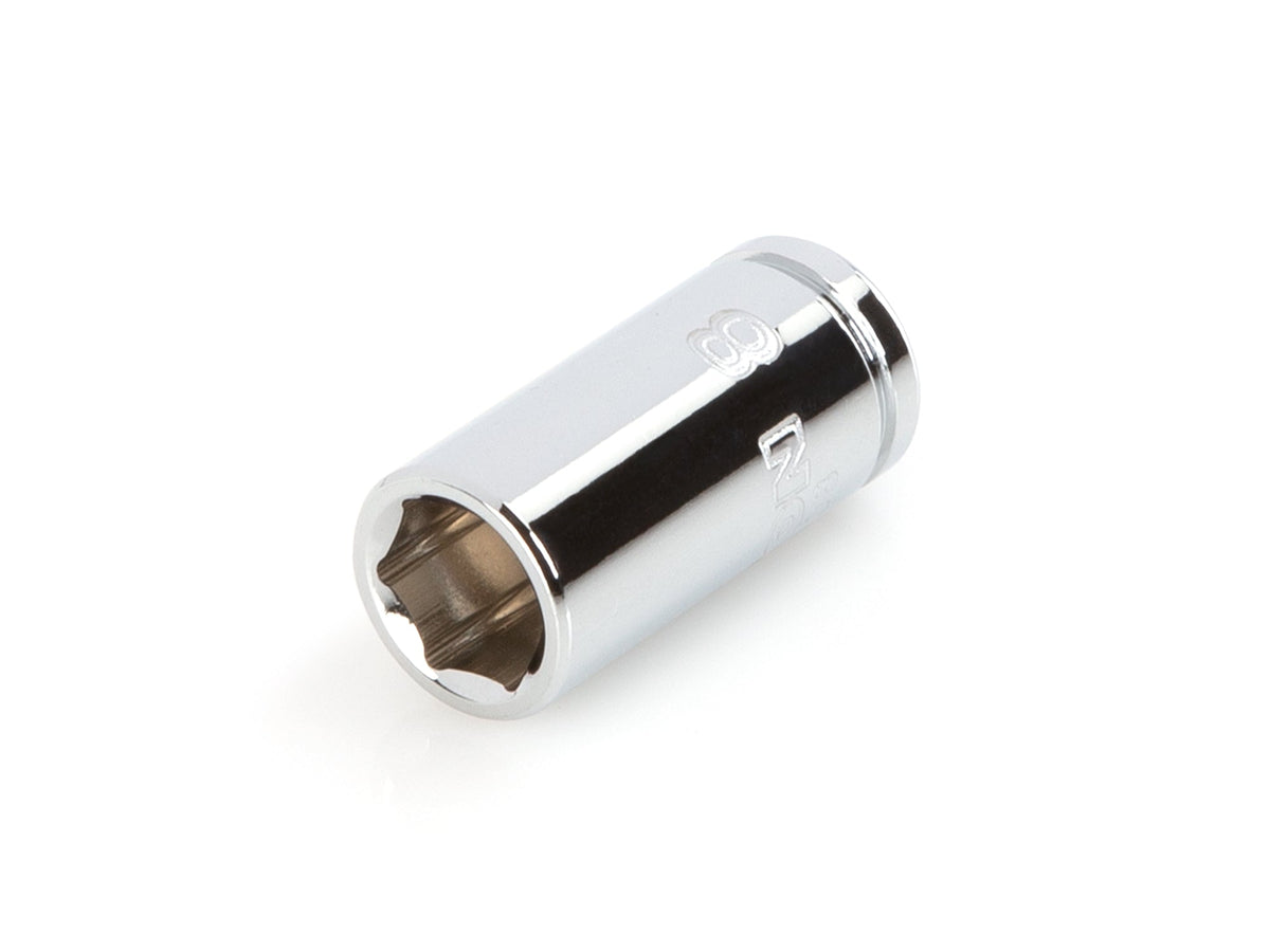1/4 Inch Drive x 8 mm Shallow 6-Point Socket