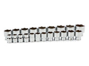3/4 Inch Drive Shallow 6-Point Socket Set, 21-Piece (3/4 - 2 in.)