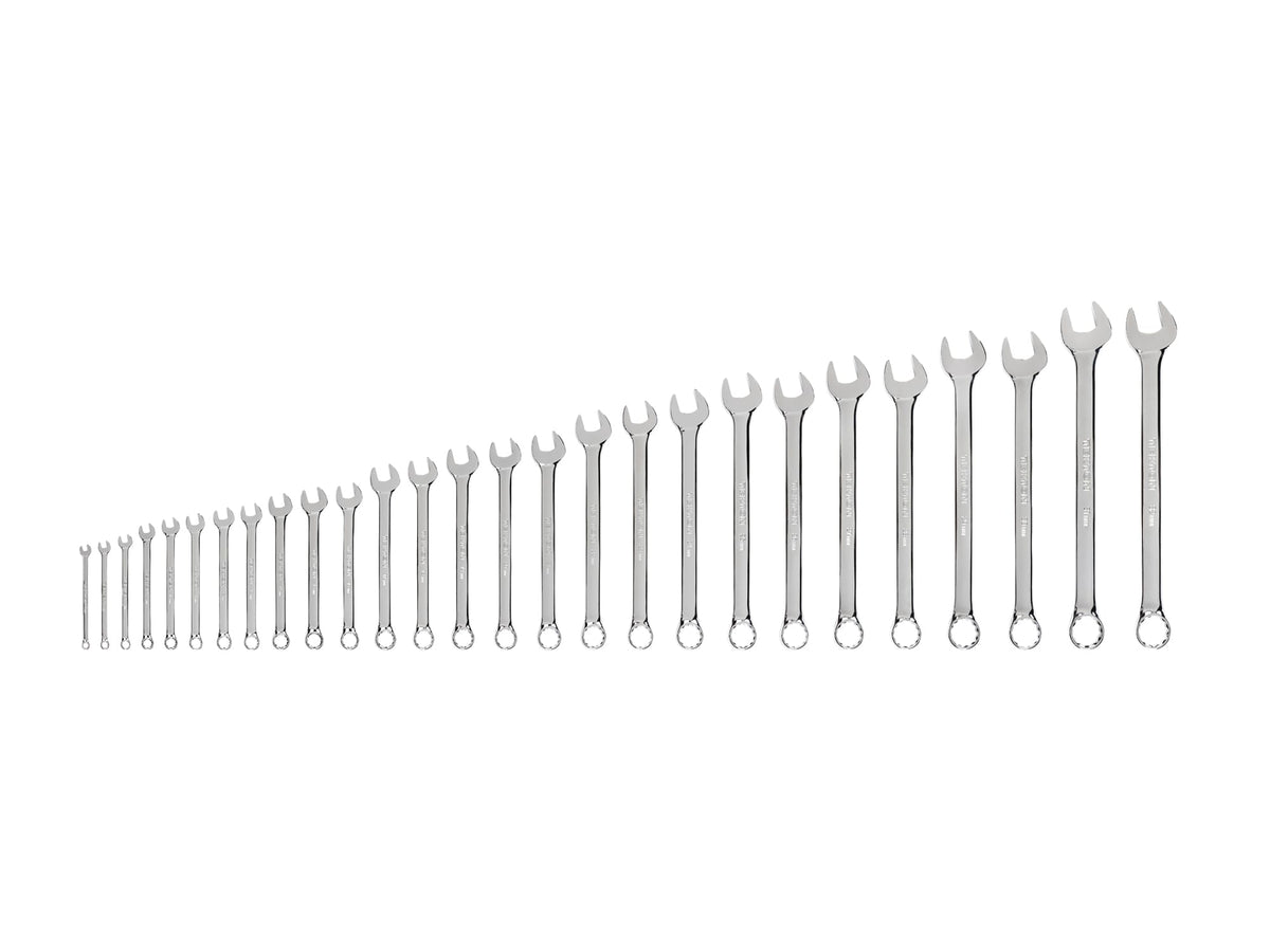 Combination Wrench Set, 27-Piece (6-32 mm)