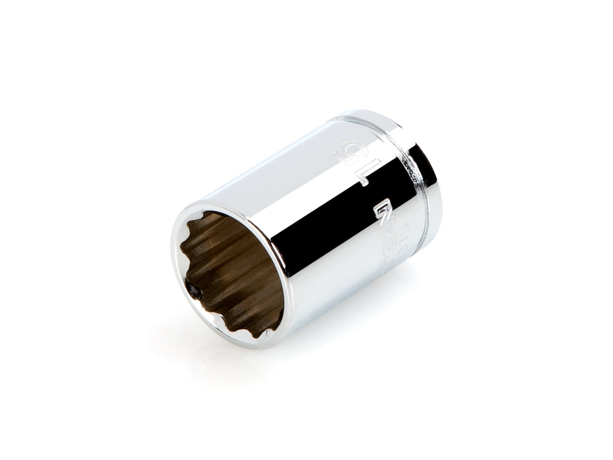 3/8 Inch Drive x 15 mm Shallow 12-Point Socket