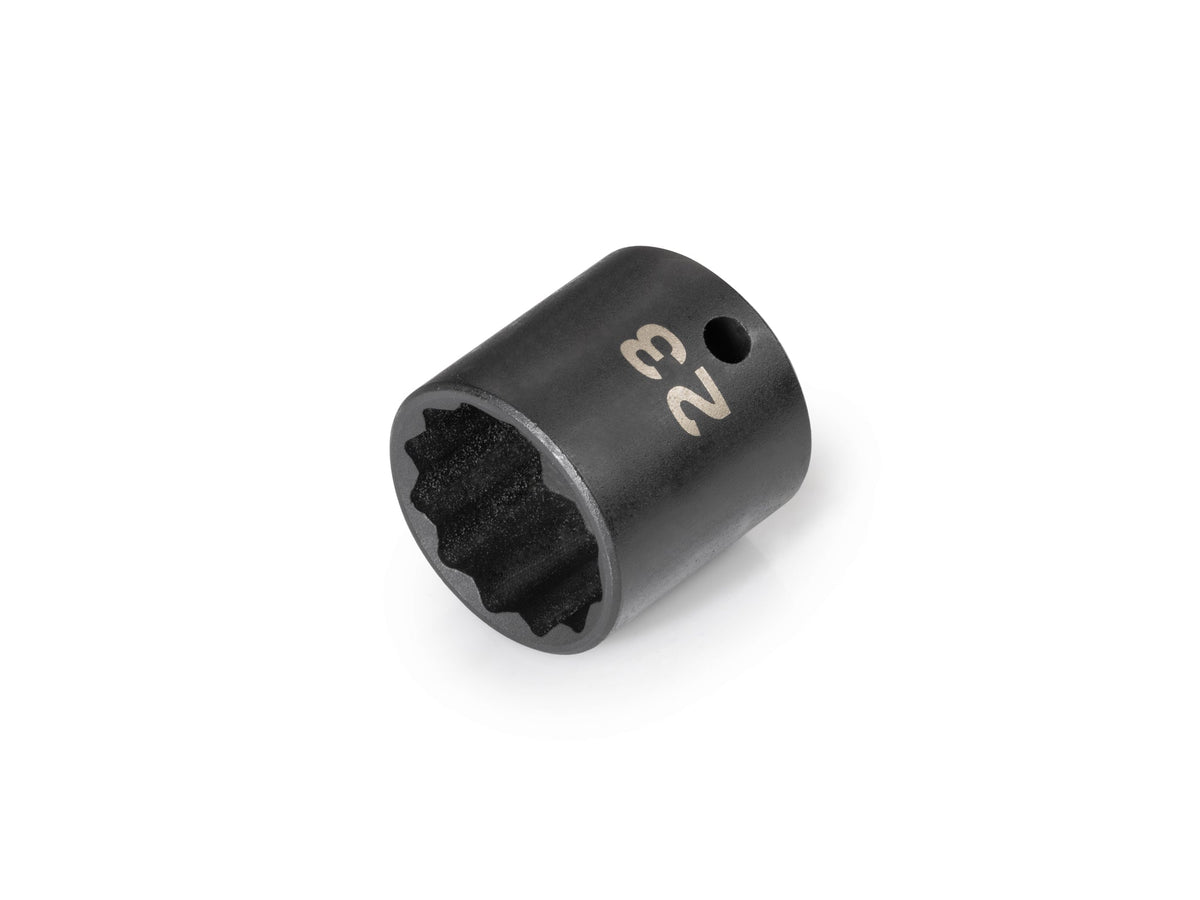 3/8 Inch Drive x 23 mm Shallow 12-Point Impact Socket