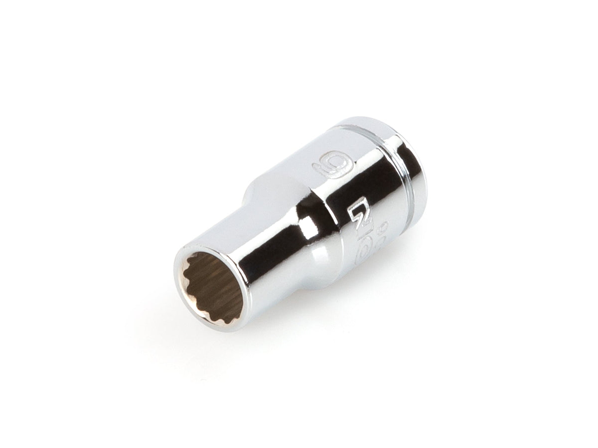 1/4 Inch Drive x 6 mm Shallow 12-Point Socket
