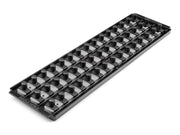 1/2 Inch Drive 3-Rail Socket Organizer Set, Gray (45-Tool)
