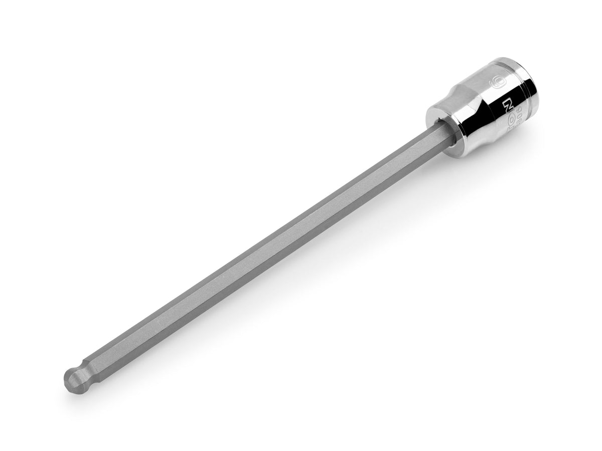 3/8 Inch Drive x 6 mm Long Ball End Hex Bit Socket