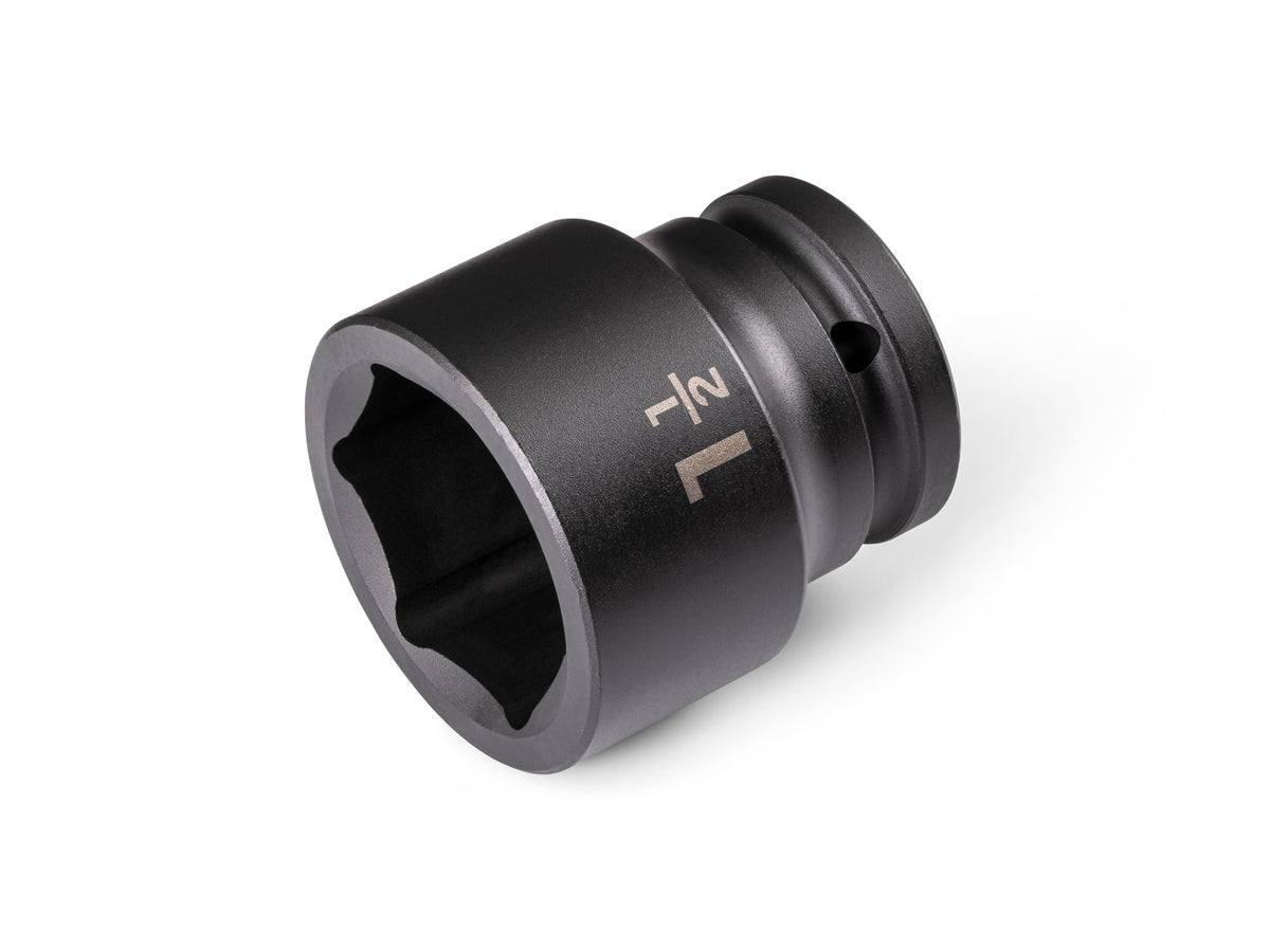 3/4 Inch Drive x 1-1/2 Inch Shallow 6-Point Impact Socket