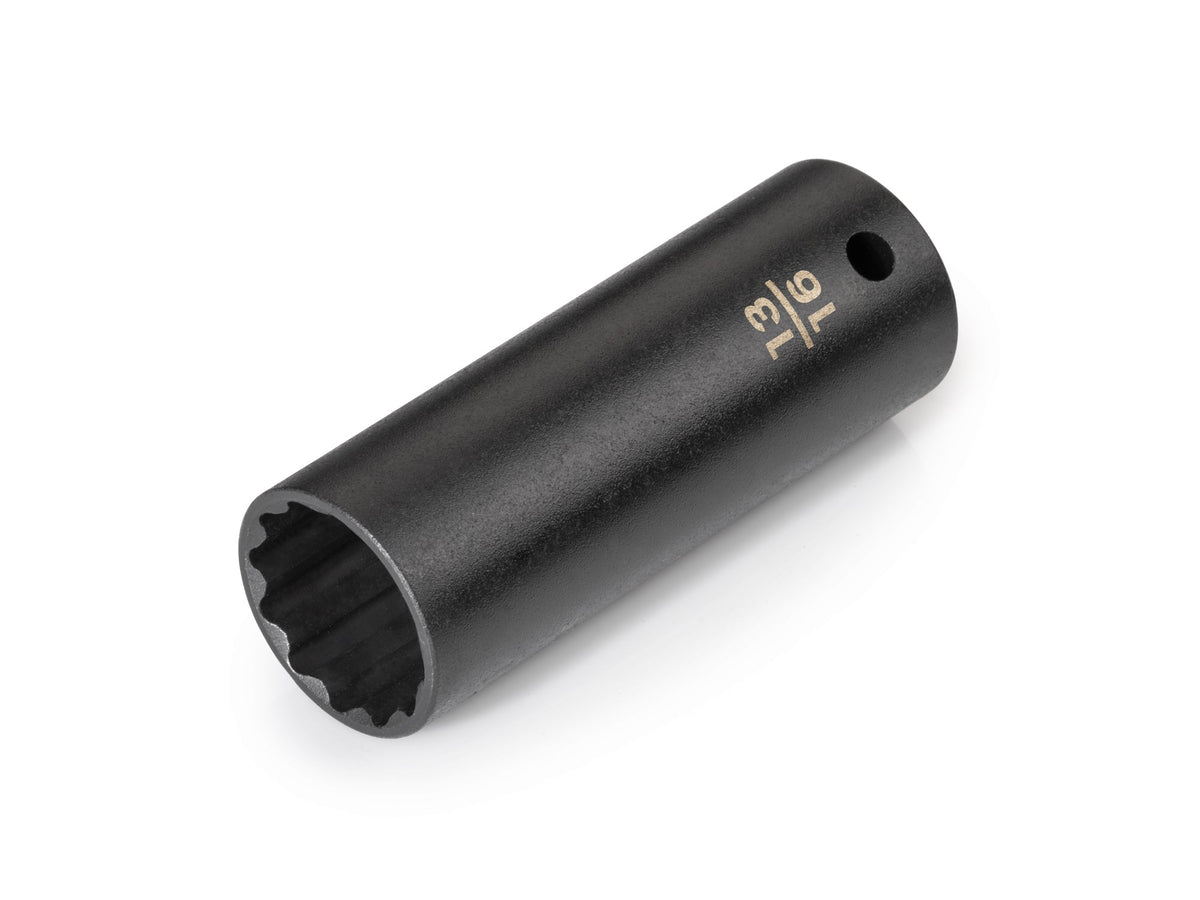 1/2 Inch Drive x 13/16 Inch Deep 12-Point Impact Socket
