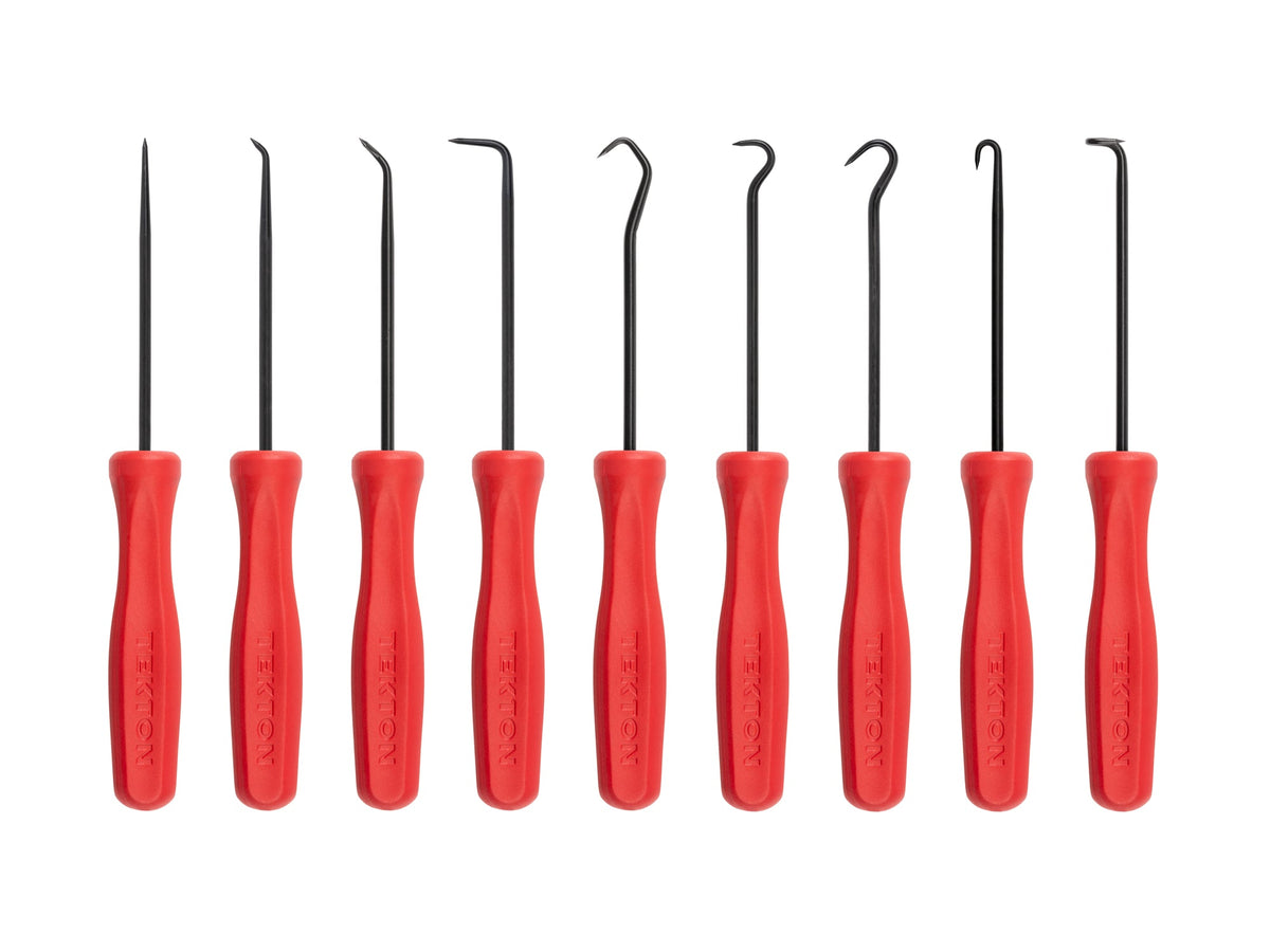 Pointed Pick and Hook Set (9-Piece)