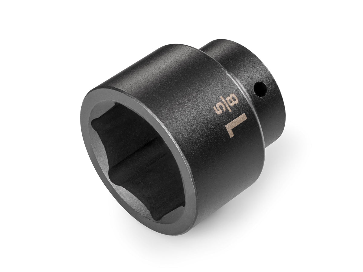 1/2 Inch Drive x 1-5/8 Inch Shallow 6-Point Impact Socket