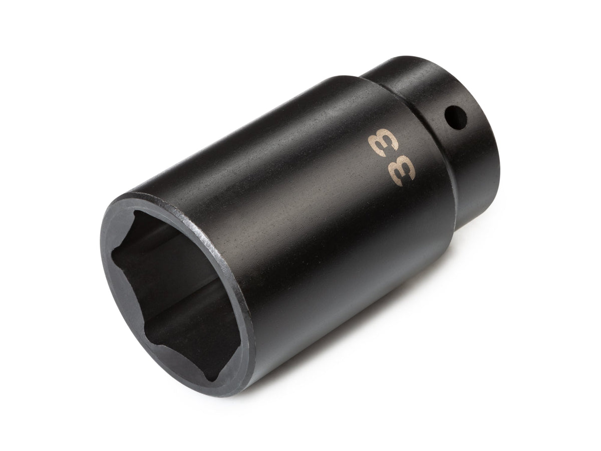 1/2 Inch Drive x 33 mm Deep 6-Point Impact Socket