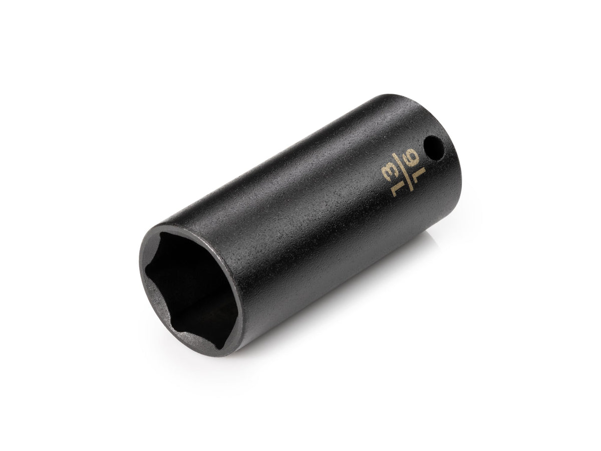 3/8 Inch Drive x 13/16 Inch Deep 6-Point Impact Socket