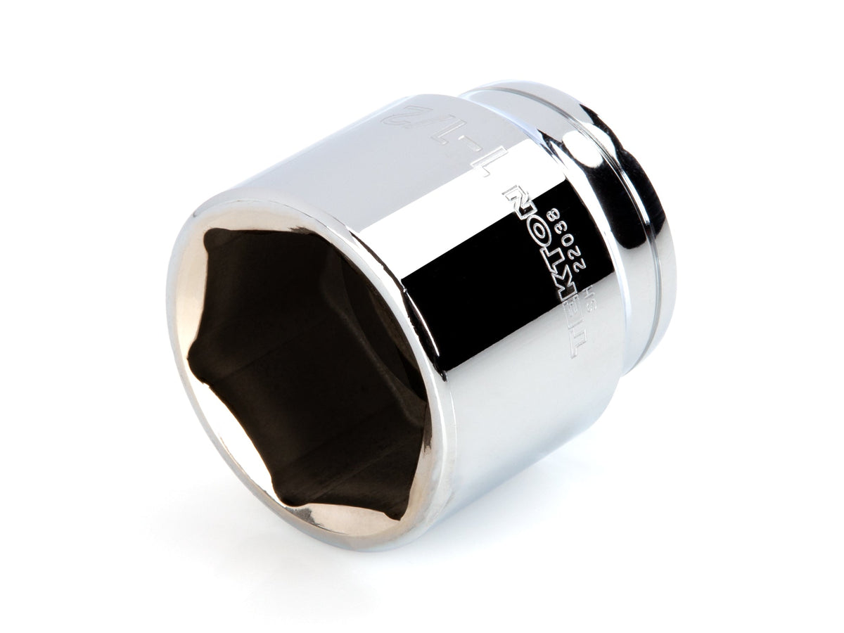 1/2 Inch Drive x 1-1/2 Inch Shallow 6-Point Socket