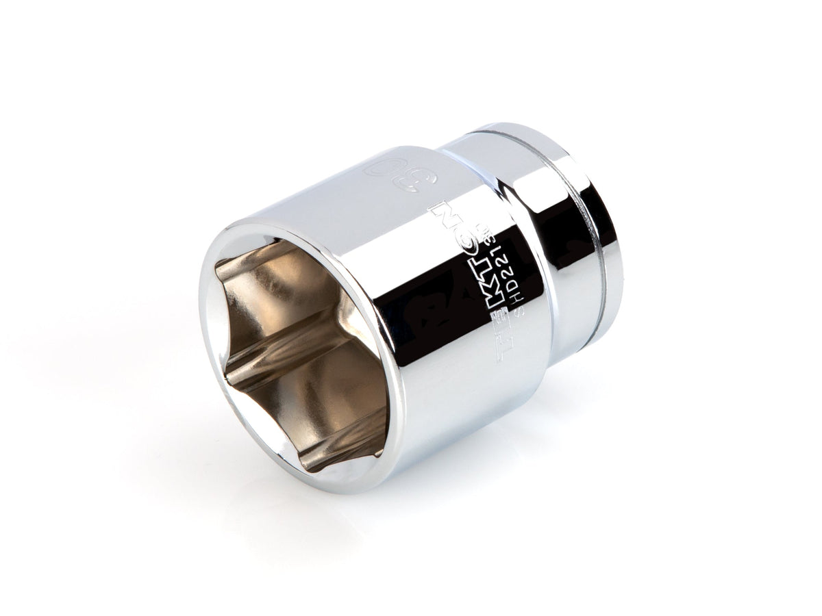 1/2 Inch Drive x 30 mm Shallow 6-Point Socket