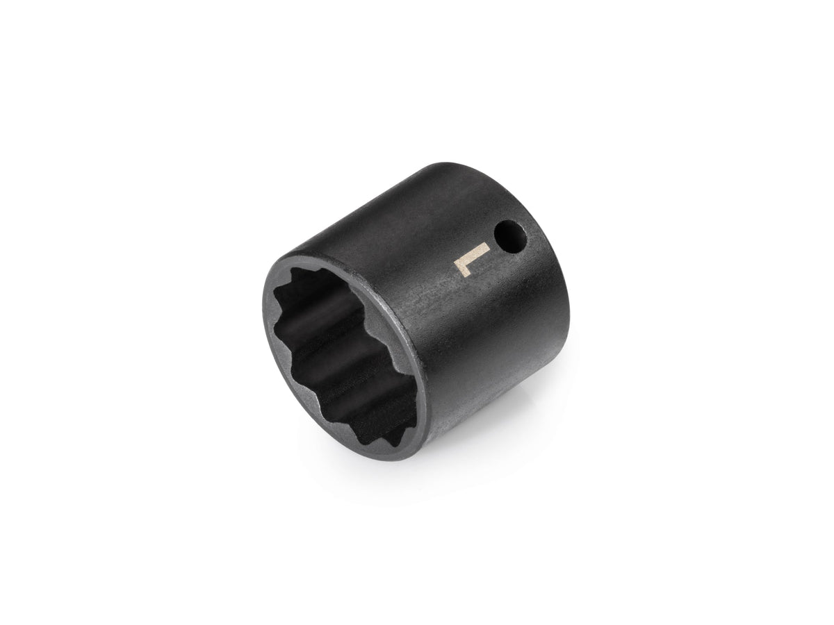 3/8 Inch Drive x 1 Inch Shallow 12-Point Impact Socket