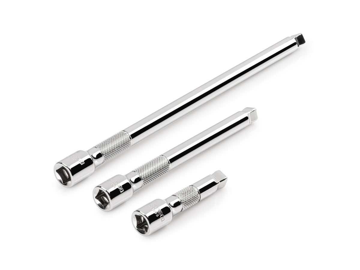 3/8 Inch Drive Wobble Extension Set, 3-Piece (3, 6, 10 in.)