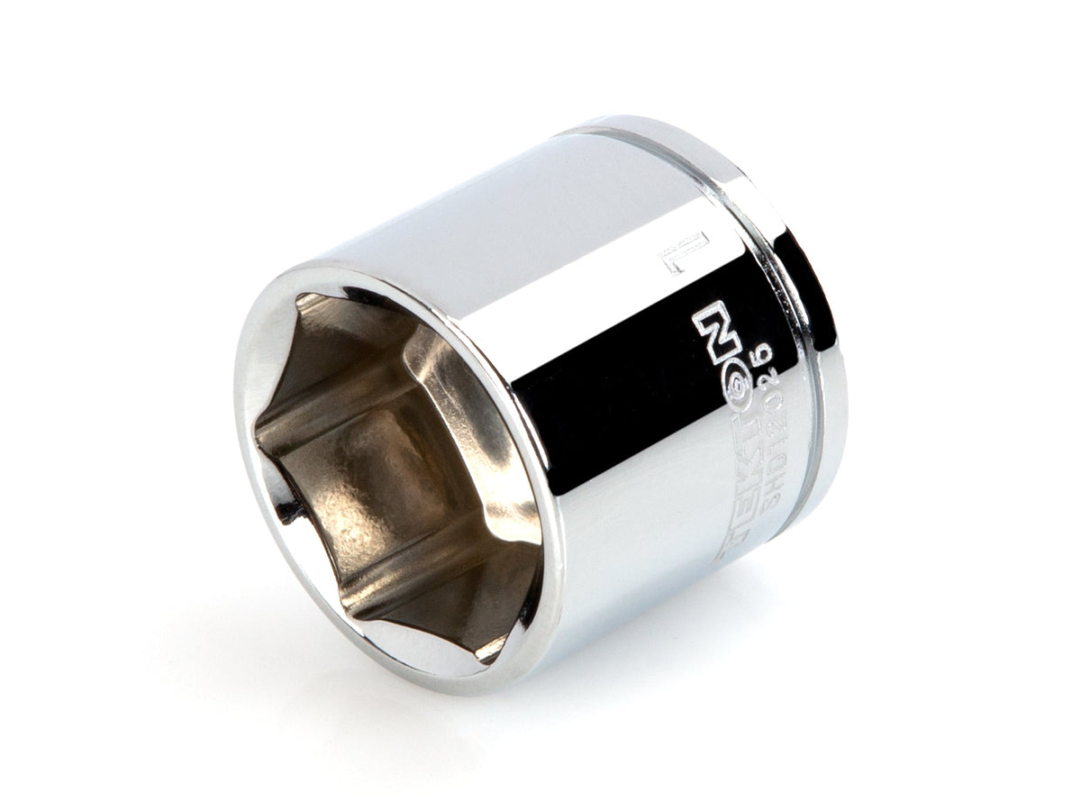 3/8 Inch Drive x 1 Inch Shallow 6-Point Socket