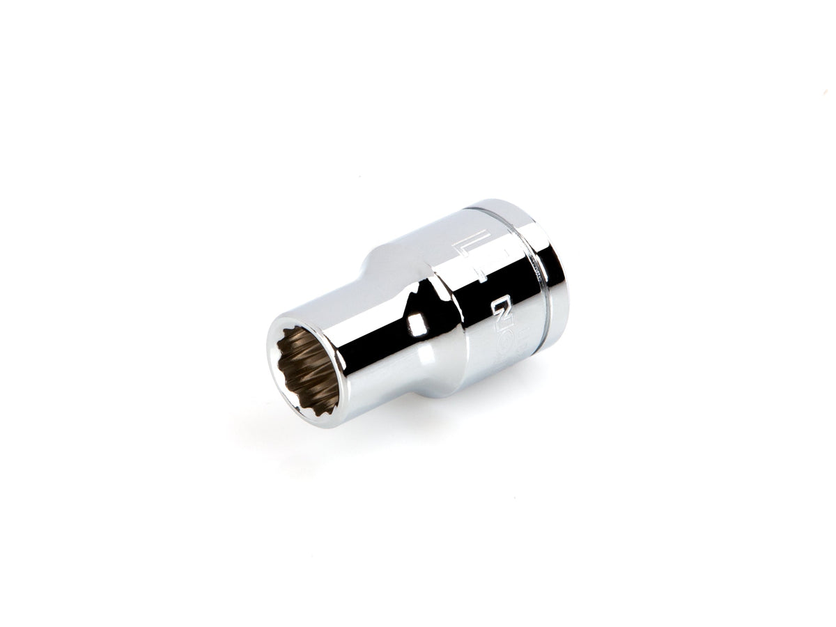 1/2 Inch Drive x 11 mm Shallow 12-Point Socket