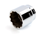1/2 Inch Drive x 38 mm Shallow 12-Point Socket