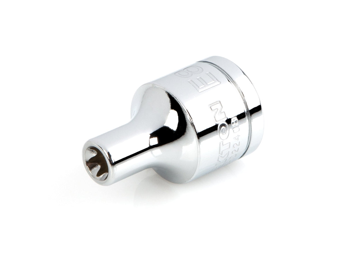 1/2 Inch Drive x E8 Shallow External Star Socket