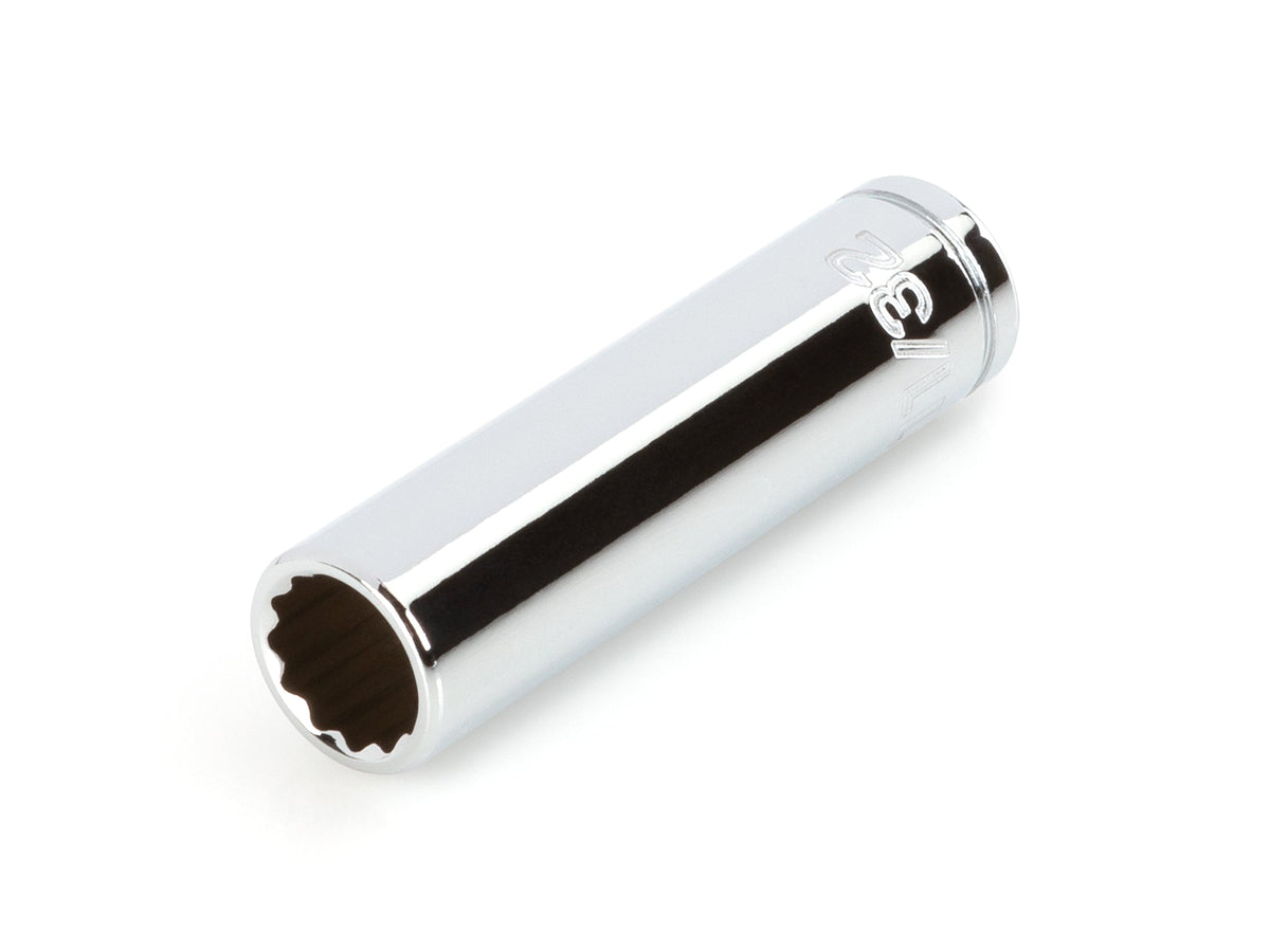 1/4 Inch Drive x 11/32 Inch Deep 12-Point Socket