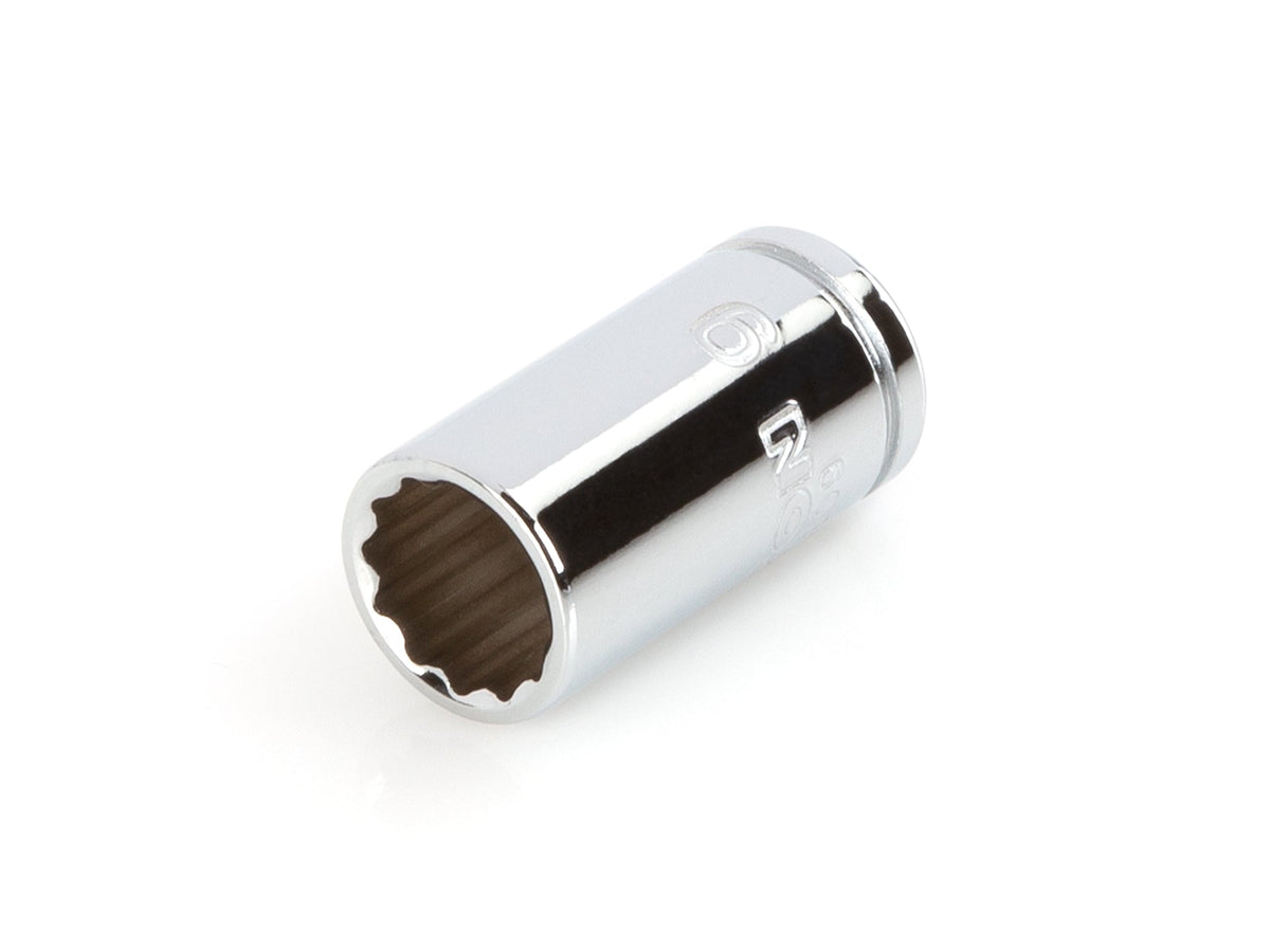 1/4 Inch Drive x 9 mm Shallow 12-Point Socket