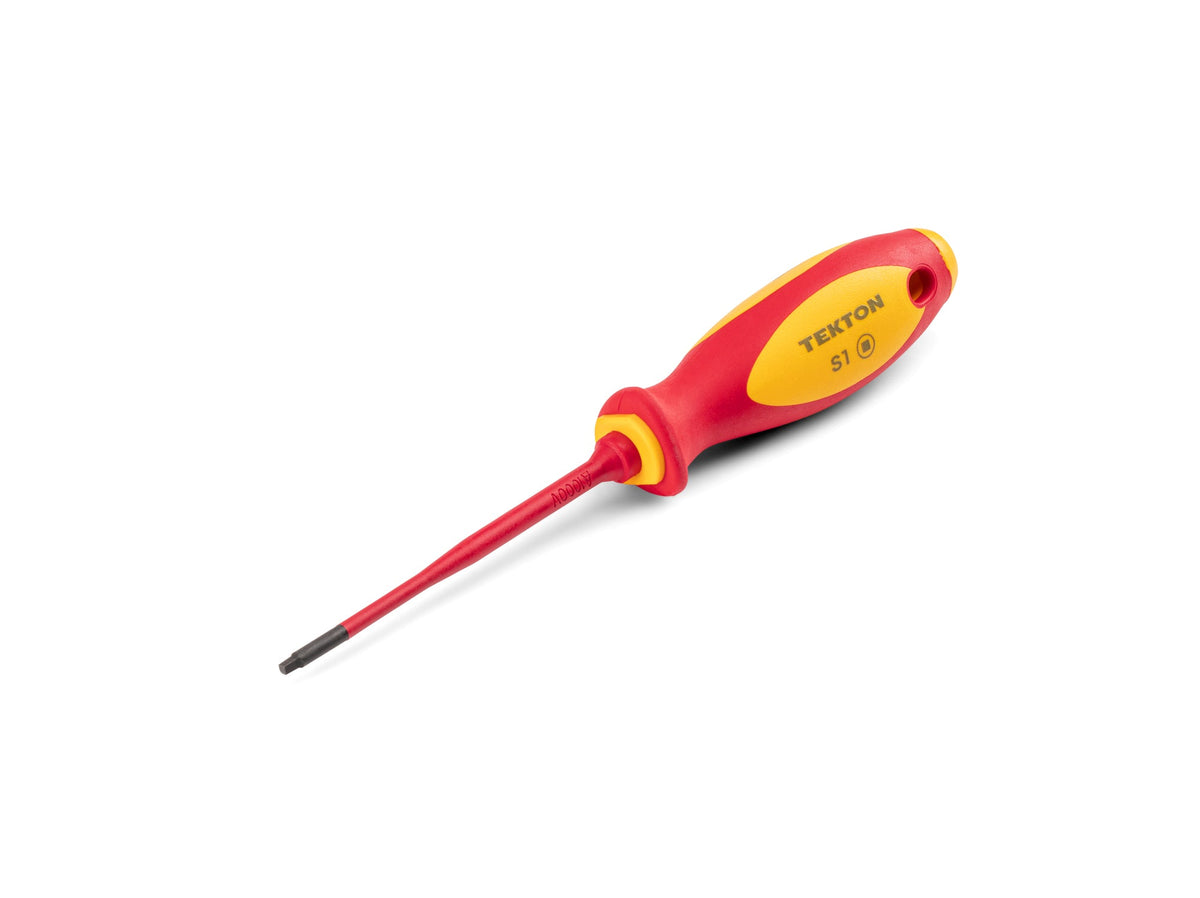 #1 Square Insulated Screwdriver (4 in. Shank)