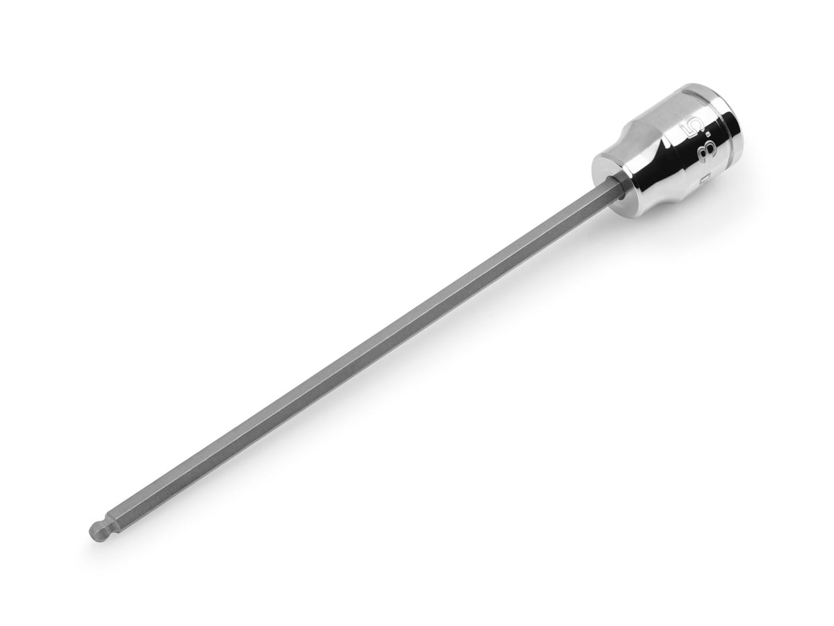 3/8 Inch Drive x 3.5 mm Long Ball End Hex Bit Socket