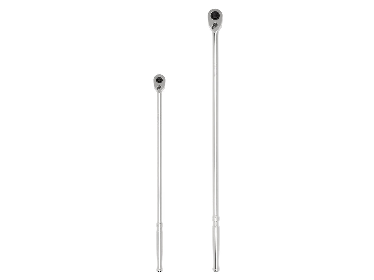 3/8, 1/2 Inch Drive Quick-Release Extra-Long Ratchet Set, 2-Piece (18, 24 in.)