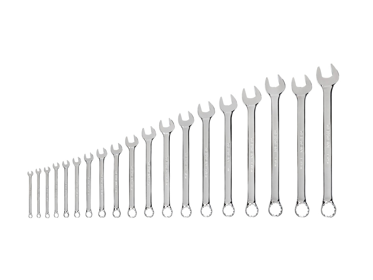 Combination Wrench Set, 19-Piece (1/4 - 1-1/4 in.)