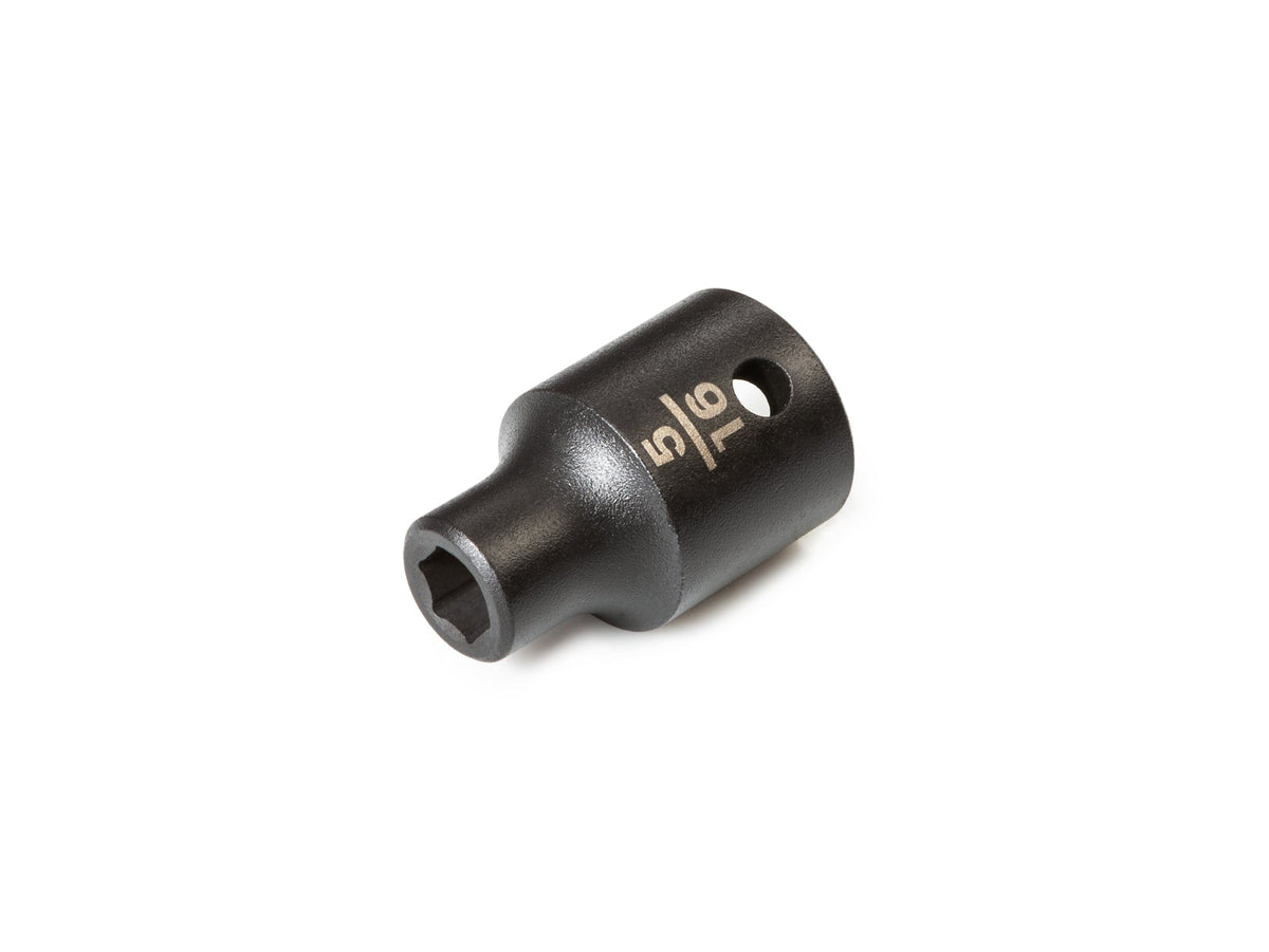 1/2 Inch Drive x 5/16 Inch Shallow 6-Point Impact Socket