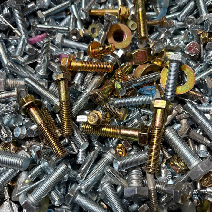 14, 28, or 42LBS Miscellaneous Assorted North American Hex Cap Screws! Mystery Pack!