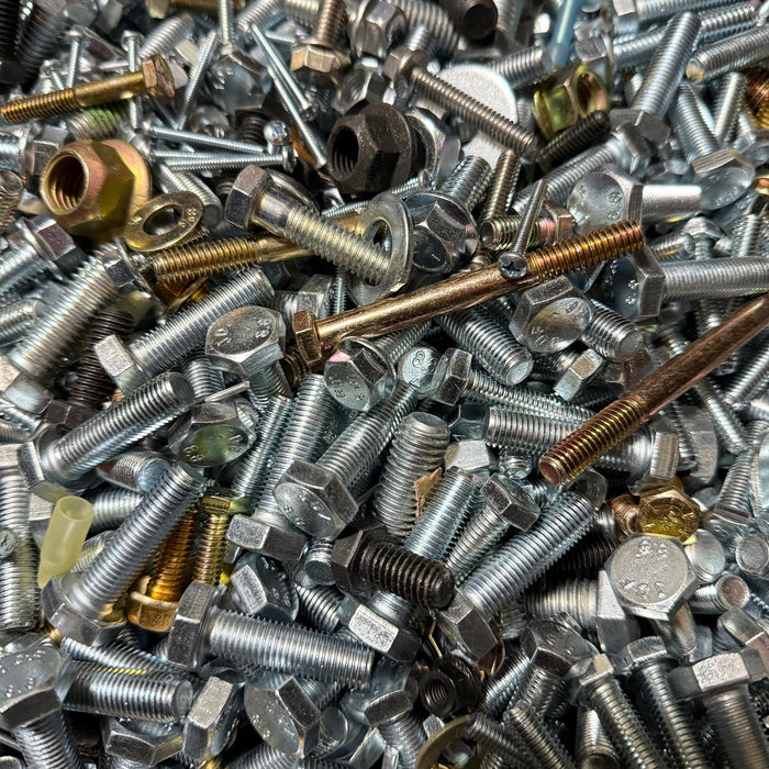 14, 28, or 42LBS Miscellaneous Assorted North American Hex Cap Screws! Mystery Pack!