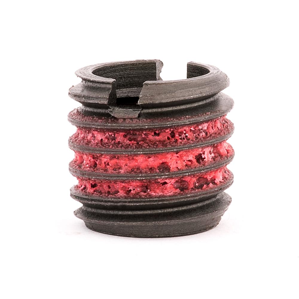 M10-1.5 x M16-2.0 Carbon Steel Standard Wall Thread Insert for Metal w/ Red Loctite