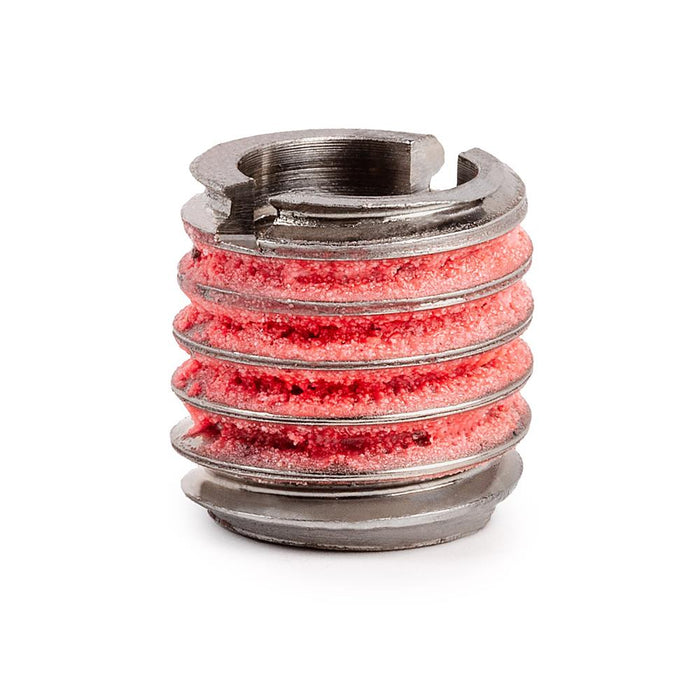 M8-1.25 x M12-1.75 Stainless Steel Standard Wall Thread Insert for Metal w/ Red Loctite