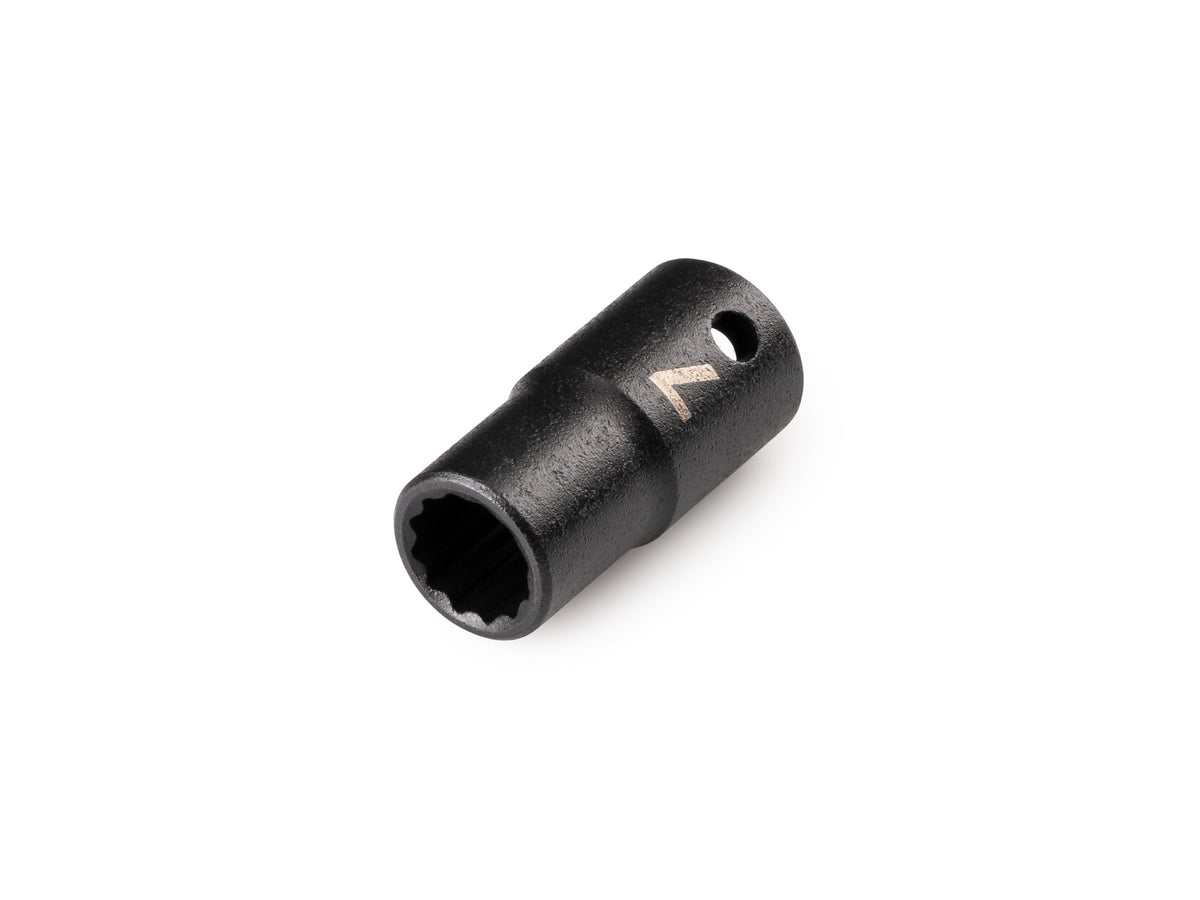 1/4 Inch Drive x 7 mm Shallow 12-Point Impact Socket