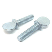 5/16-18x1/2" Spade Shoulder Type Thumb Screws Zinc