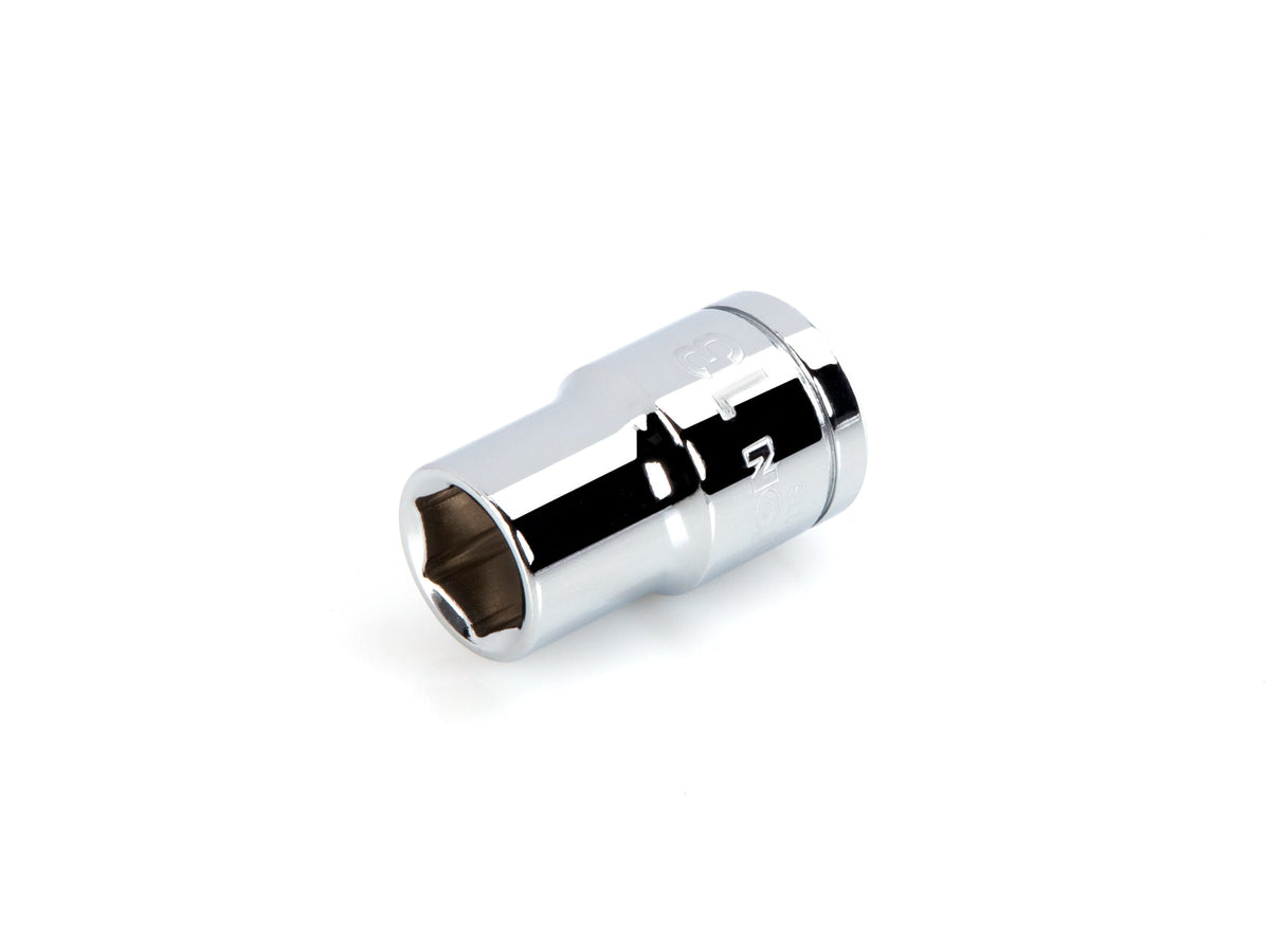 1/2 Inch Drive x 13 mm Shallow 6-Point Socket