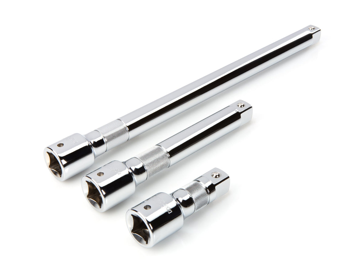 3/4 Inch Drive Extension Set, 3-Piece (4, 8, 16 in.)
