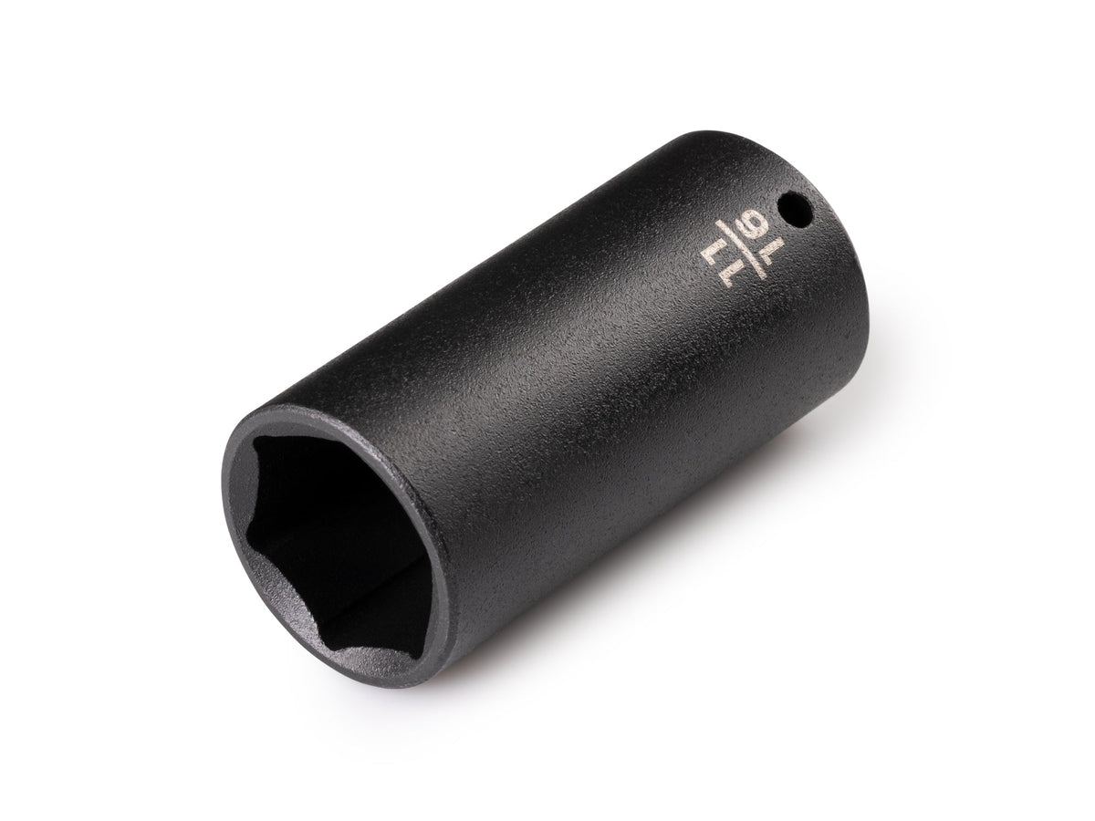 1/4 Inch Drive x 11/16 Inch Deep 6-Point Impact Socket