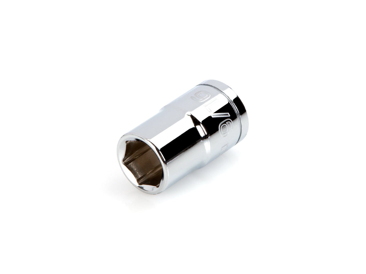 1/2 Inch Drive x 9/16 Inch Shallow 6-Point Socket