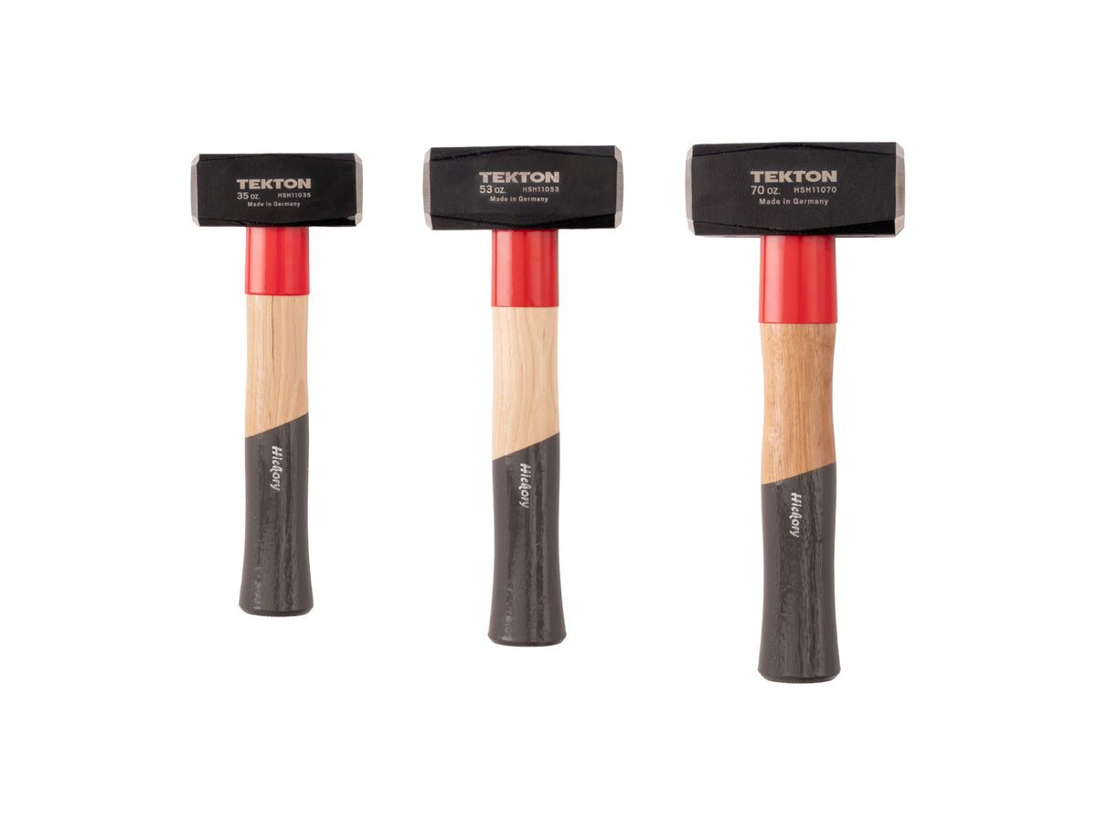 Mining Sledge Hammer Set, 3-Piece (35, 53, 70 oz.)