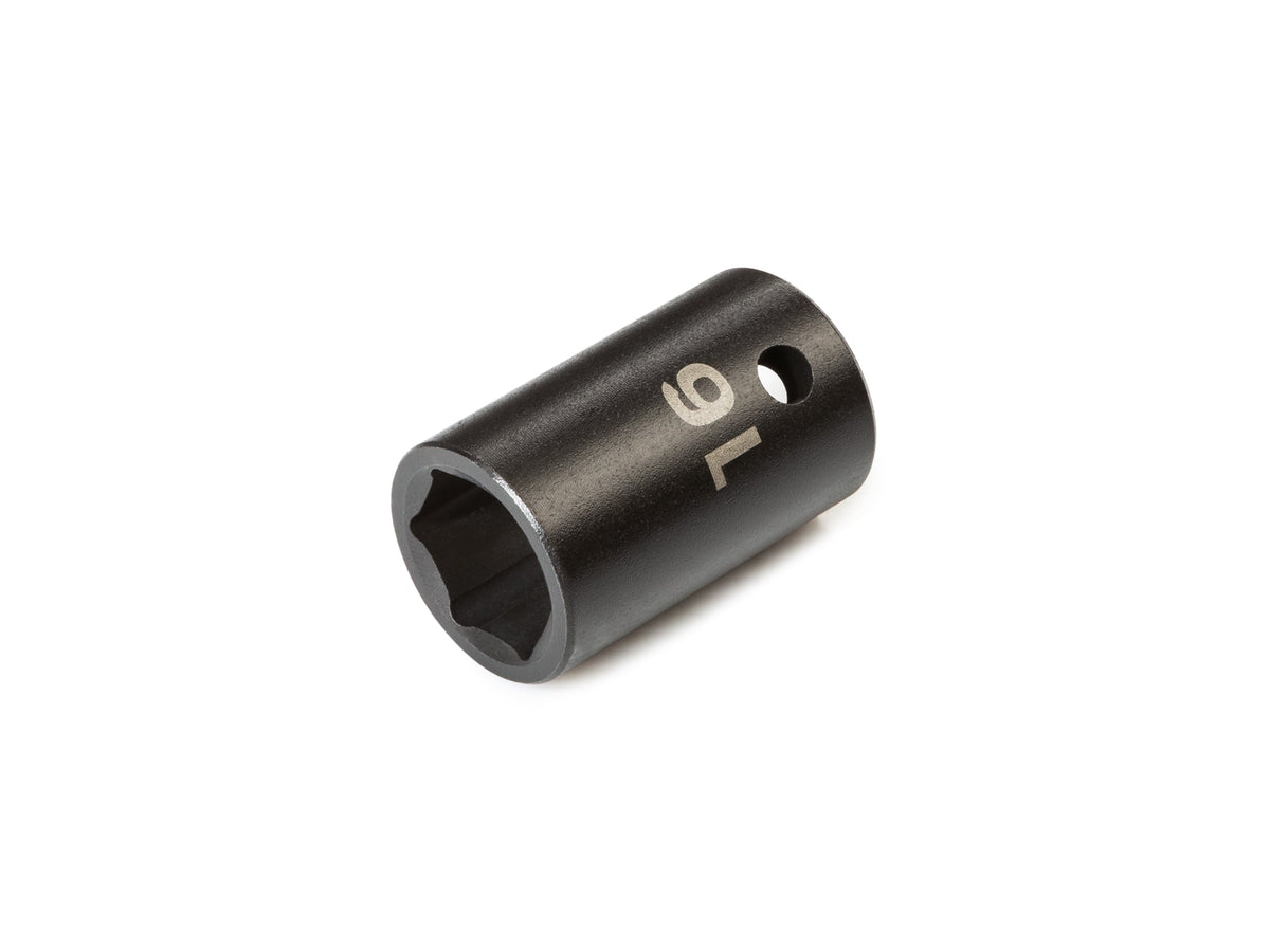 1/2 Inch Drive x 16 mm Shallow 6-Point Impact Socket