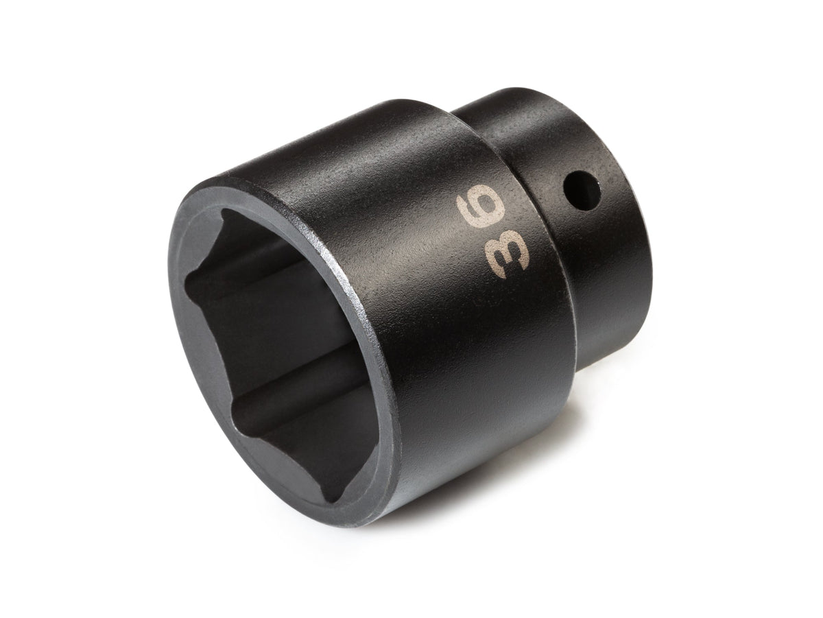 1/2 Inch Drive x 36 mm Shallow 6-Point Impact Socket
