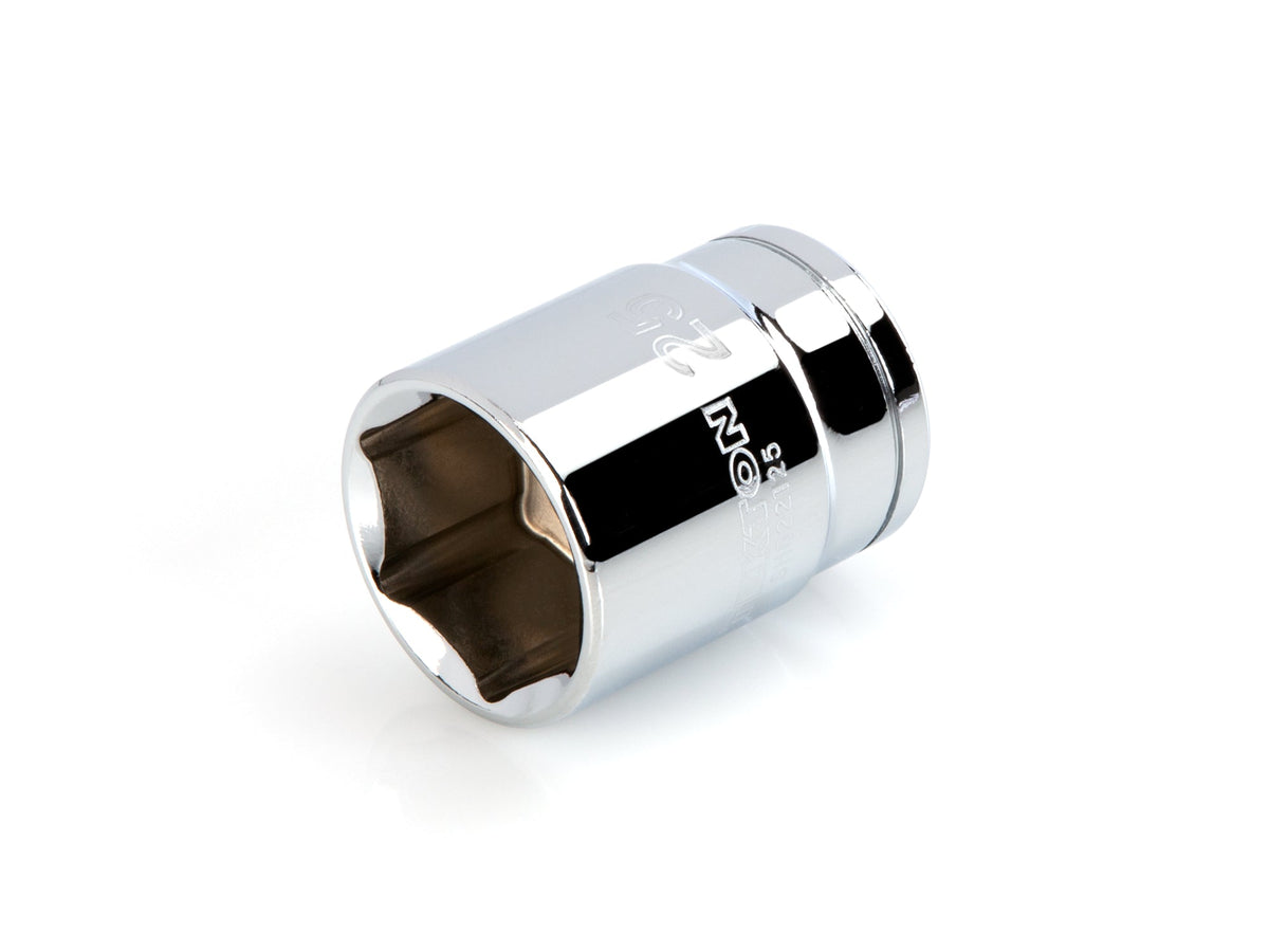 1/2 Inch Drive x 25 mm Shallow 6-Point Socket