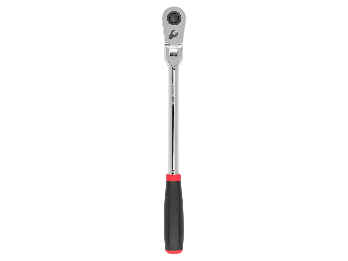 1/2 Inch Drive x 14 Inch Flex Head Quick-Release Comfort Grip Long Ratchet