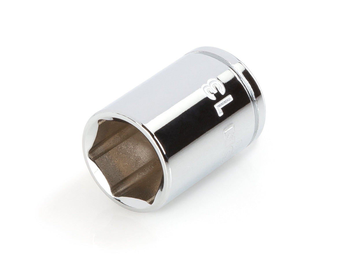 1/4 Inch Drive x 13 mm Shallow 6-Point Socket